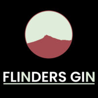 Flinders Gin Black Polo - Double Logo Design