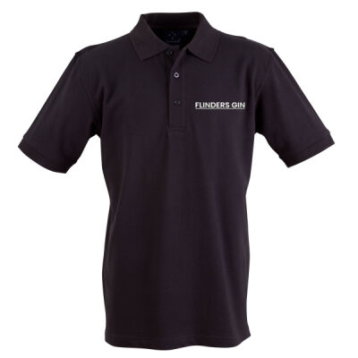 Flinders Gin Black Polo Thumbnail